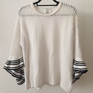 Phillip Lim peplum sleeve sweater